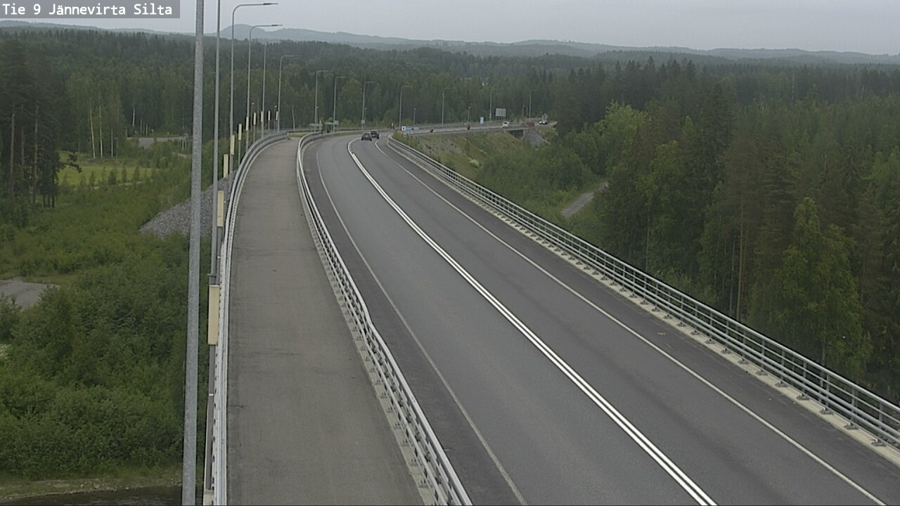 Kelikamerat Kuva Tie 9 Kuopio, Jännevirran silta, Kuopio, Pohjois-Savo