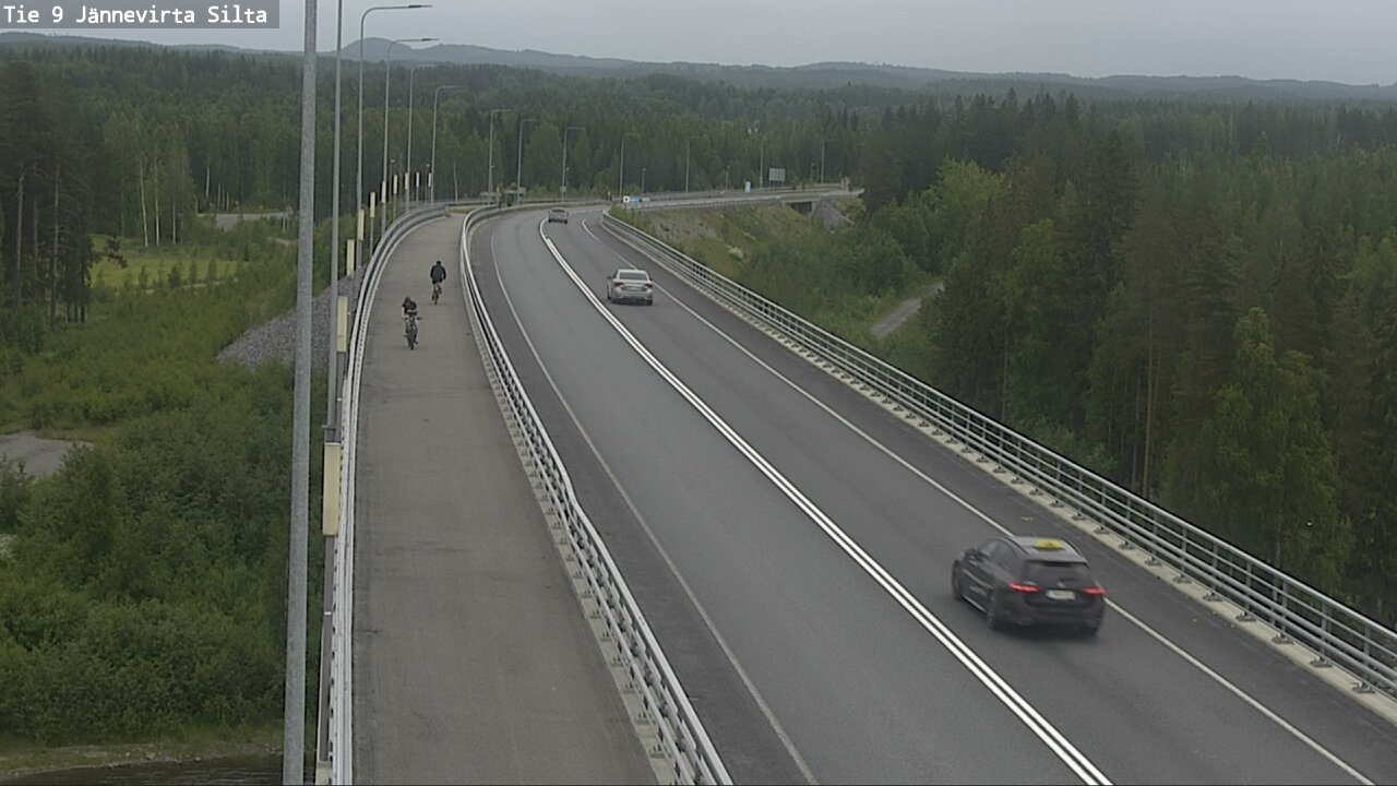 Kelikamerat Kuva Tie 9 Kuopio, Jännevirran silta, Kuopio, Pohjois-Savo