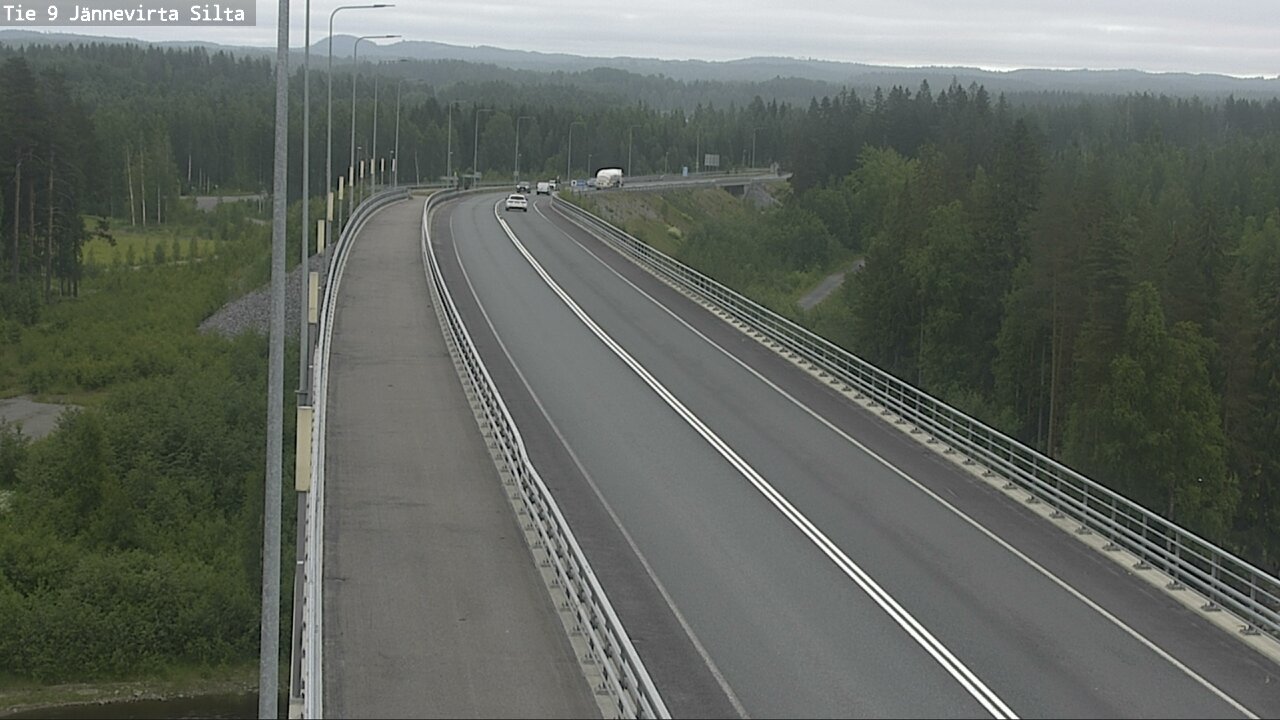 Kelikamerat Kuva Tie 9 Kuopio, Jännevirran silta, Kuopio, Pohjois-Savo