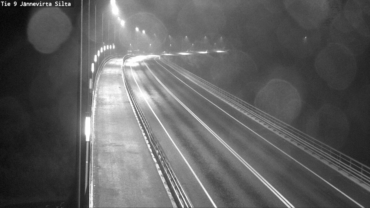 Weather Camera Image Road 9 Kuopio, Jännevirran silta, Kuopio, Pohjois-Savo