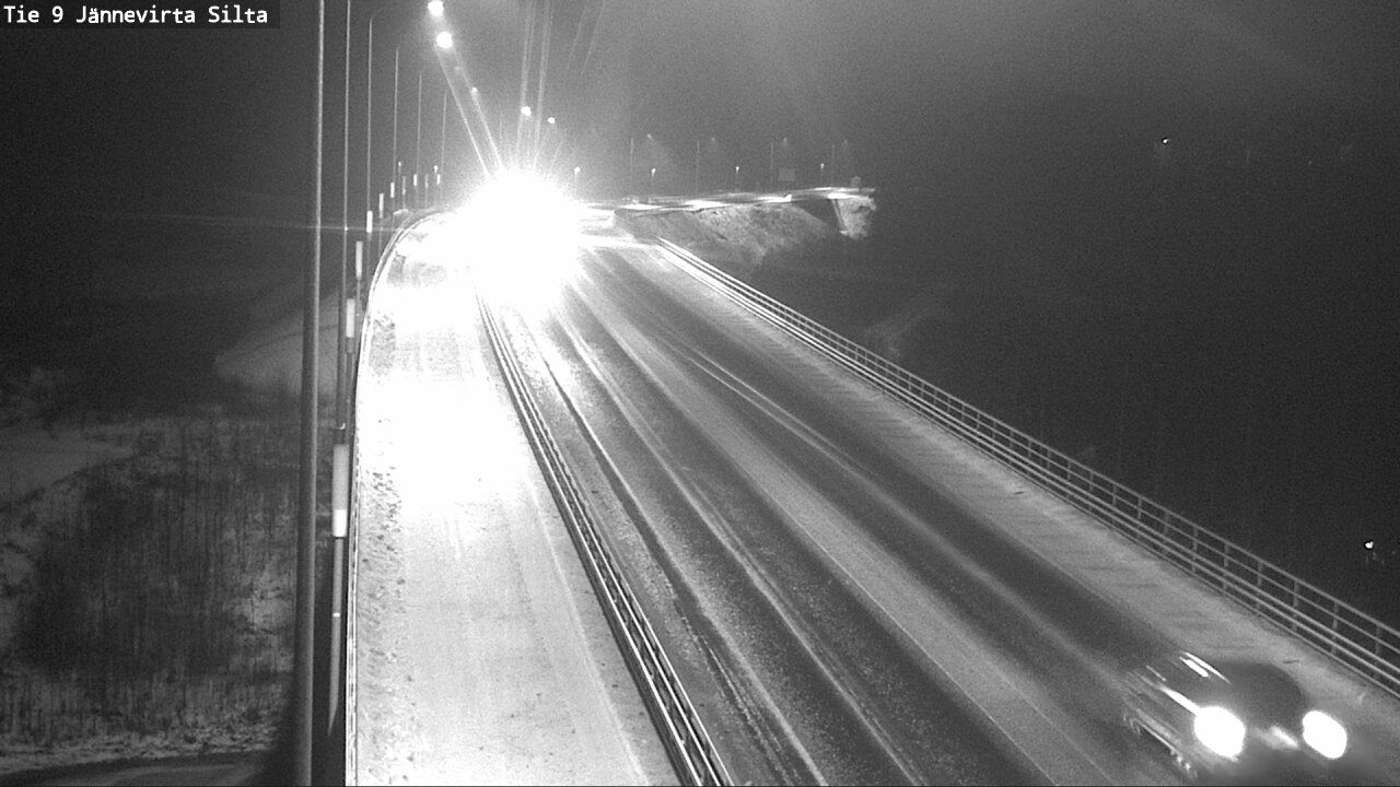 Weather Camera Image Road 9 Kuopio, Jännevirran silta, Kuopio, Pohjois-Savo