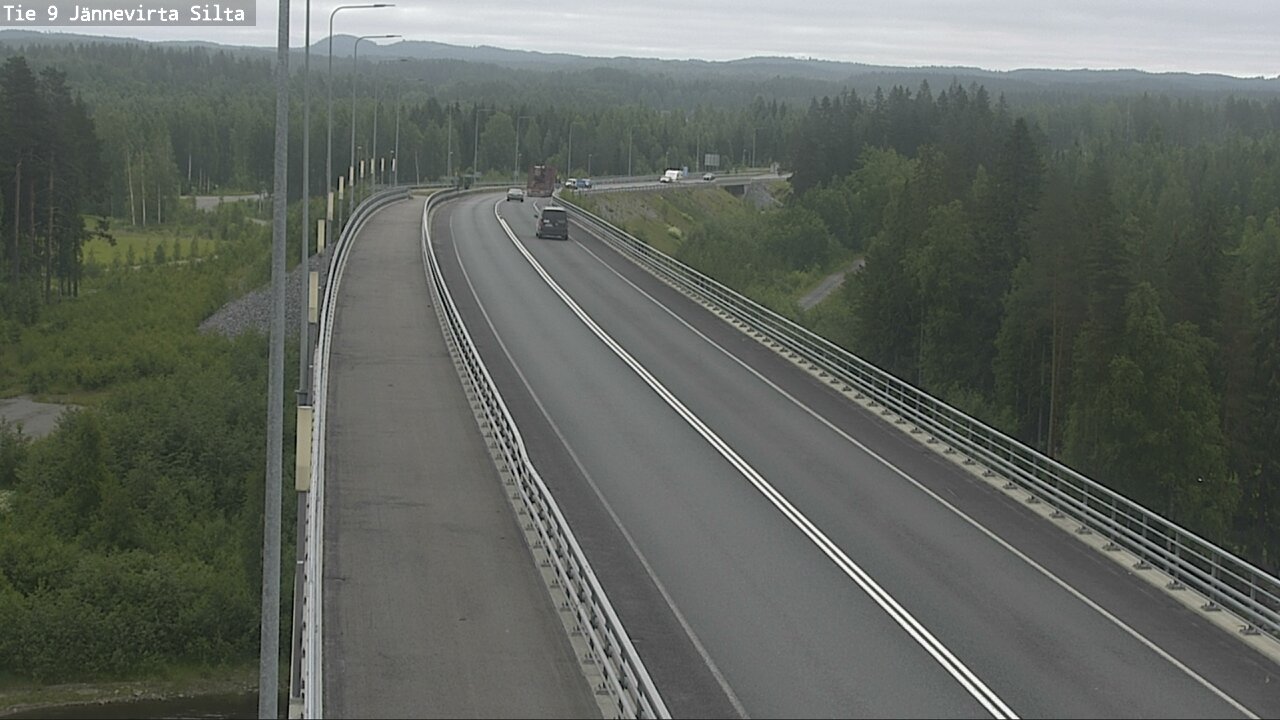 Kelikamerat Kuva Tie 9 Kuopio, Jännevirran silta, Kuopio, Pohjois-Savo