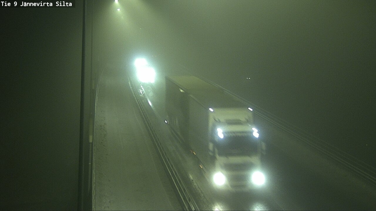 Weather Camera Image Road 9 Kuopio, Jännevirran silta, Kuopio, Pohjois-Savo