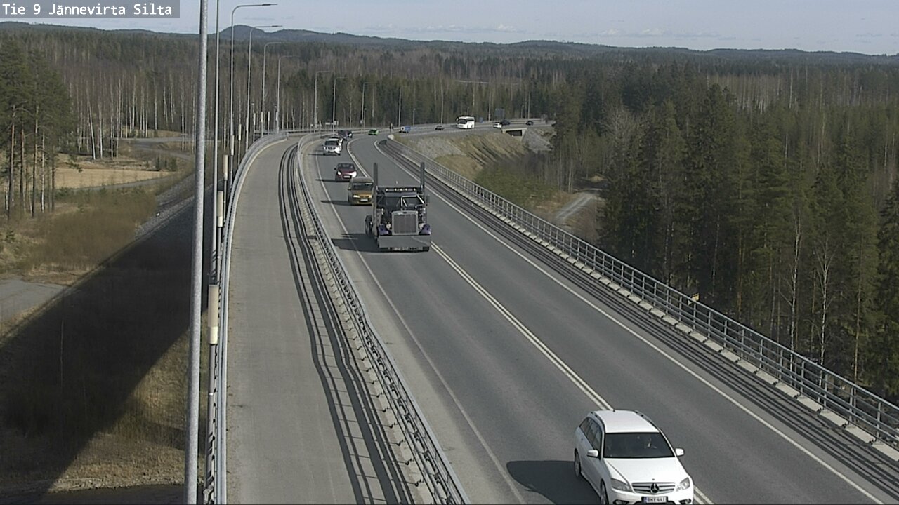 Kelikamerat Kuva Tie 9 Kuopio, Jännevirran silta, Kuopio, Pohjois-Savo