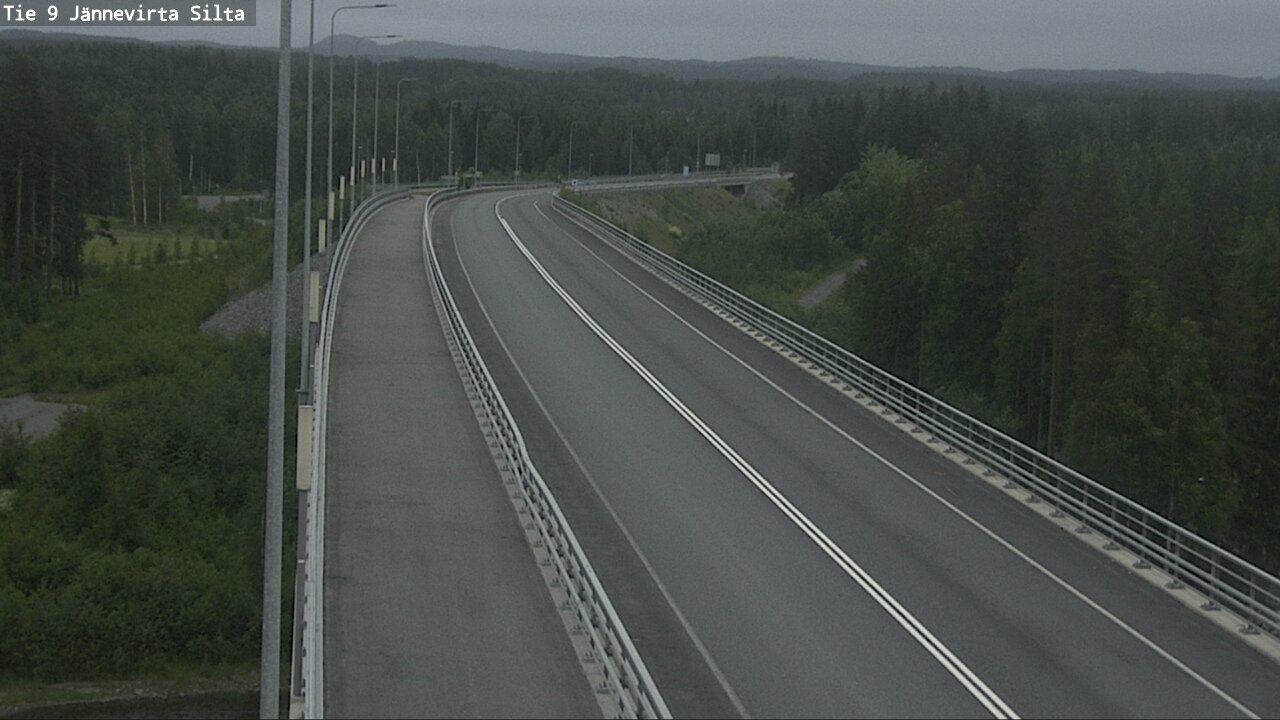 Kelikamerat Kuva Tie 9 Kuopio, Jännevirran silta, Kuopio, Pohjois-Savo