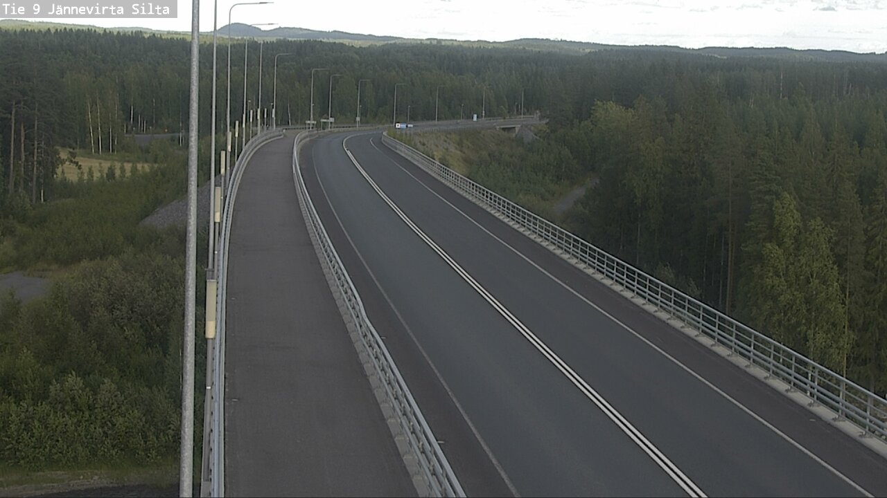 Kelikamerat Kuva Tie 9 Kuopio, Jännevirran silta, Kuopio, Pohjois-Savo