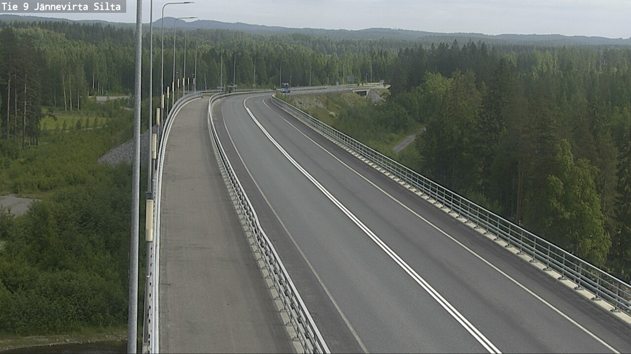 Kelikamerat Kuva Tie 9 Kuopio, Jännevirran silta, Kuopio, Pohjois-Savo
