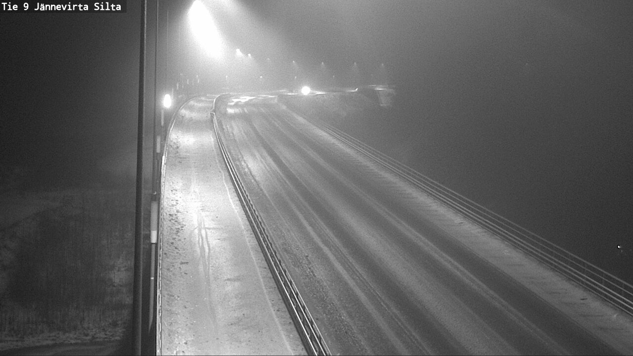 Weather Camera Image Road 9 Kuopio, Jännevirran silta, Kuopio, Pohjois-Savo