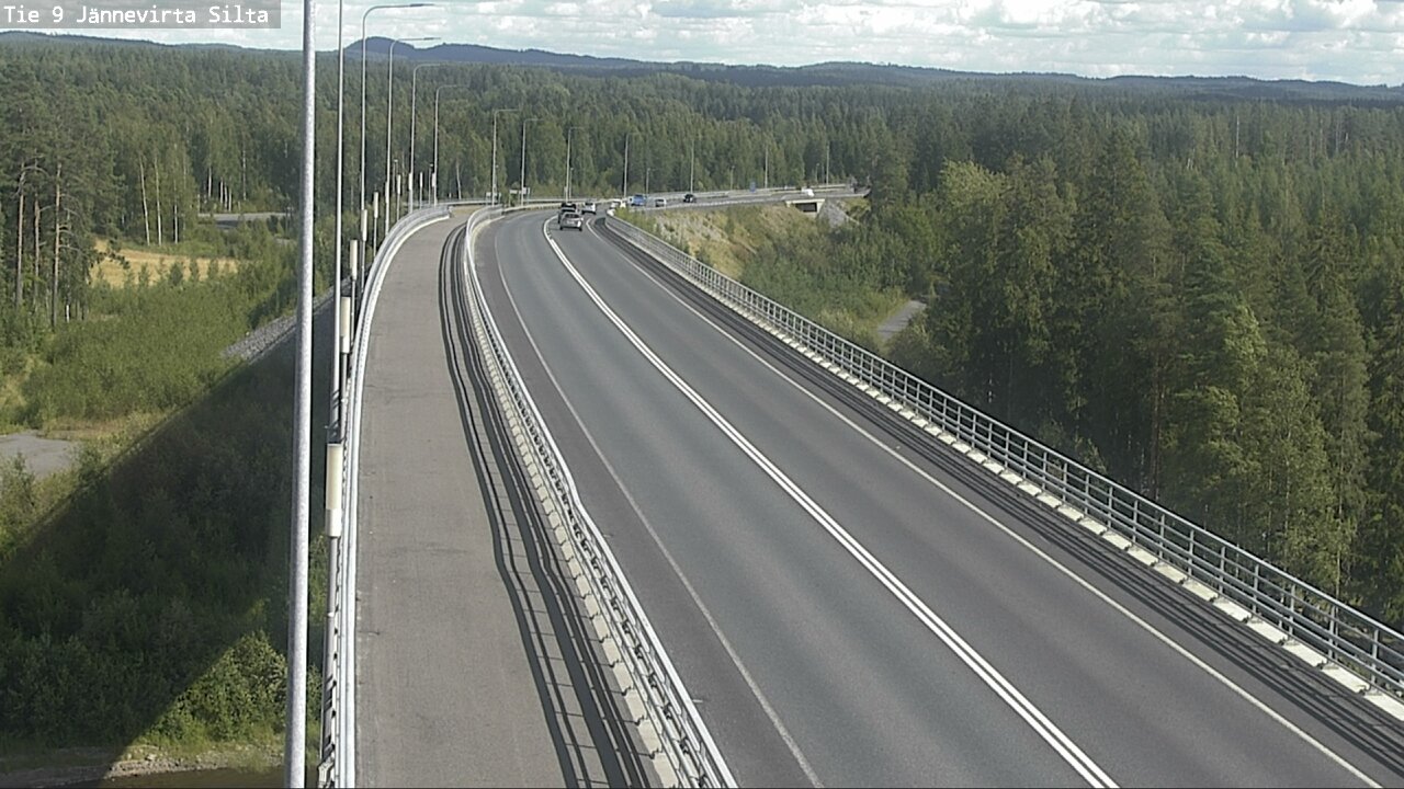 Kelikamerat Kuva Tie 9 Kuopio, Jännevirran silta, Kuopio, Pohjois-Savo