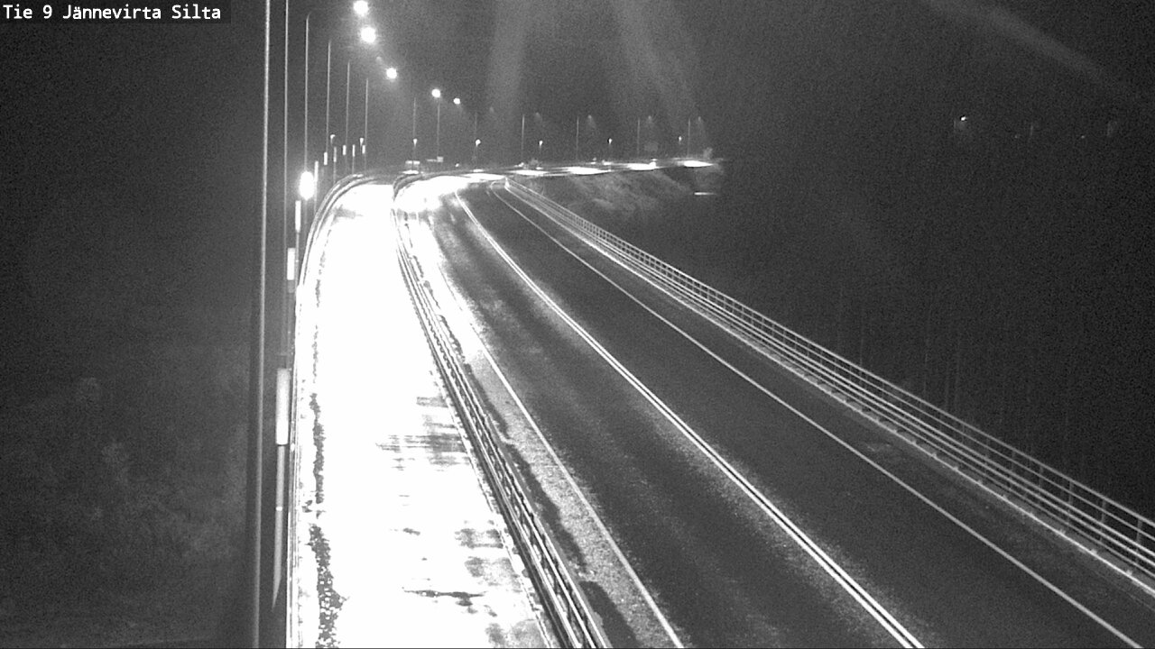 Weather Camera Image Road 9 Kuopio, Jännevirran silta, Kuopio, Pohjois-Savo