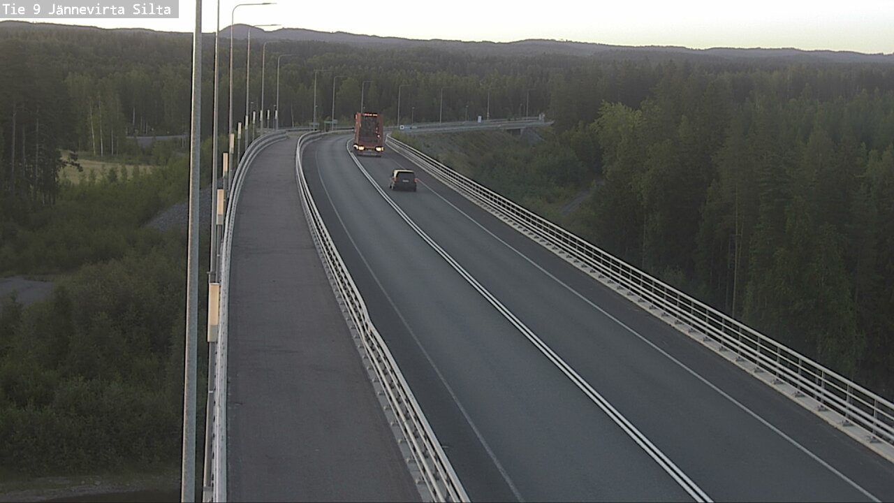 Kelikamerat Kuva Tie 9 Kuopio, Jännevirran silta, Kuopio, Pohjois-Savo