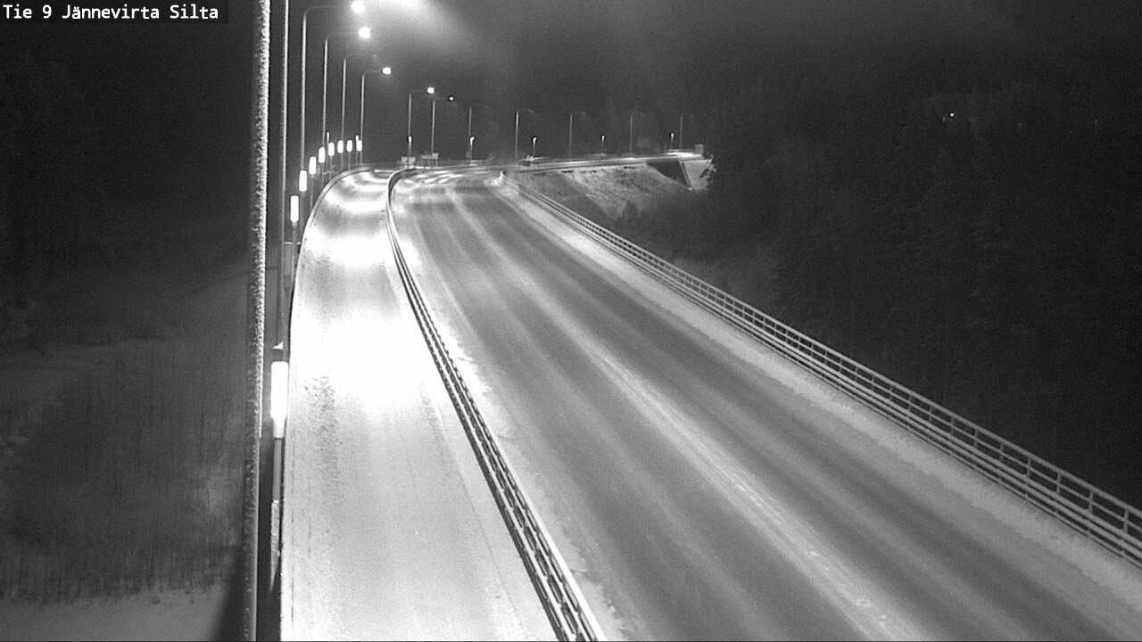 Weather Camera Image Väg 9 Kuopio, Jännevirran silta, Kuopio, Pohjois-Savo