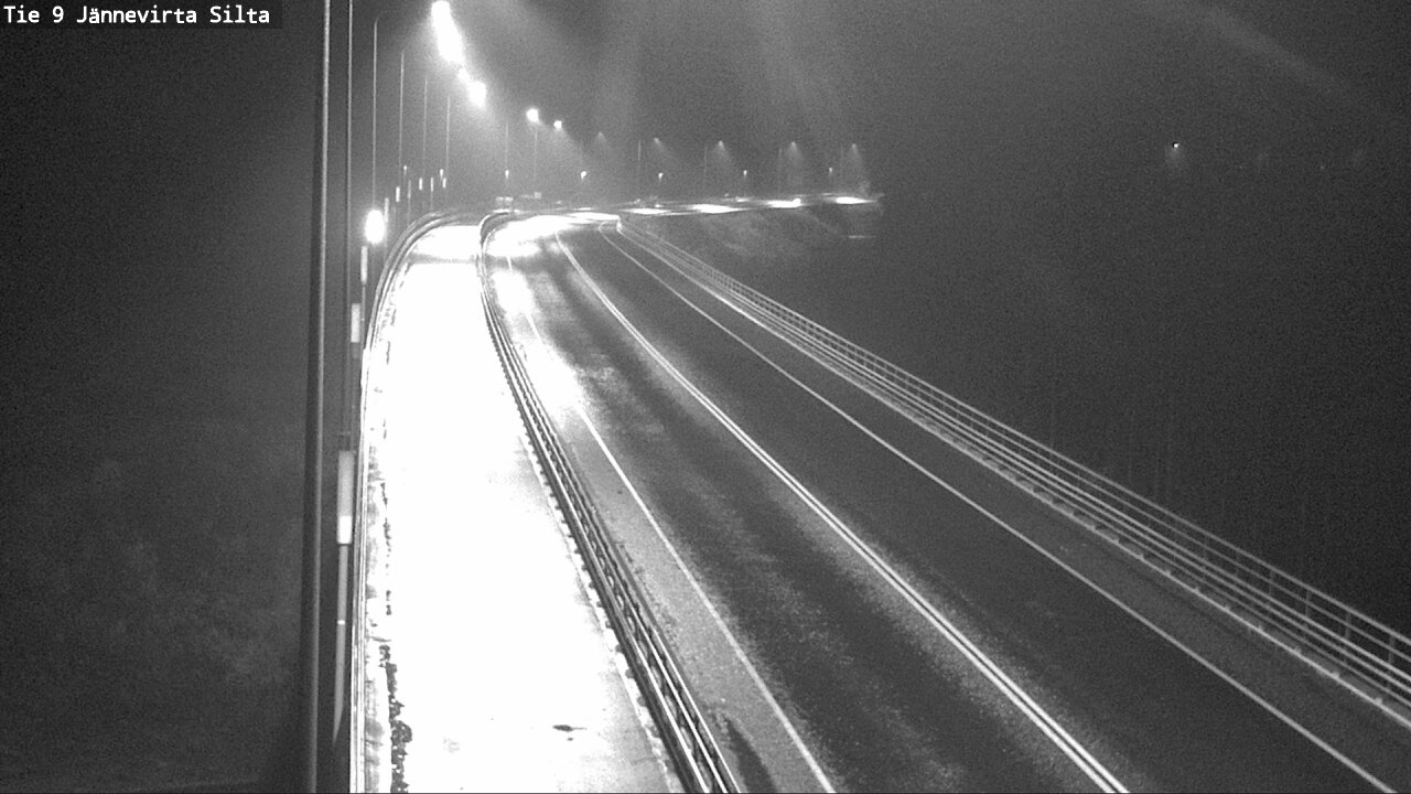 Weather Camera Image Road 9 Kuopio, Jännevirran silta, Kuopio, Pohjois-Savo
