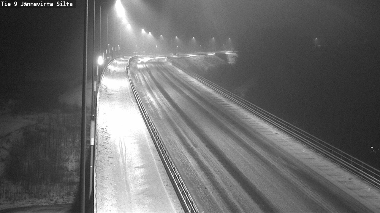 Weather Camera Image Road 9 Kuopio, Jännevirran silta, Kuopio, Pohjois-Savo