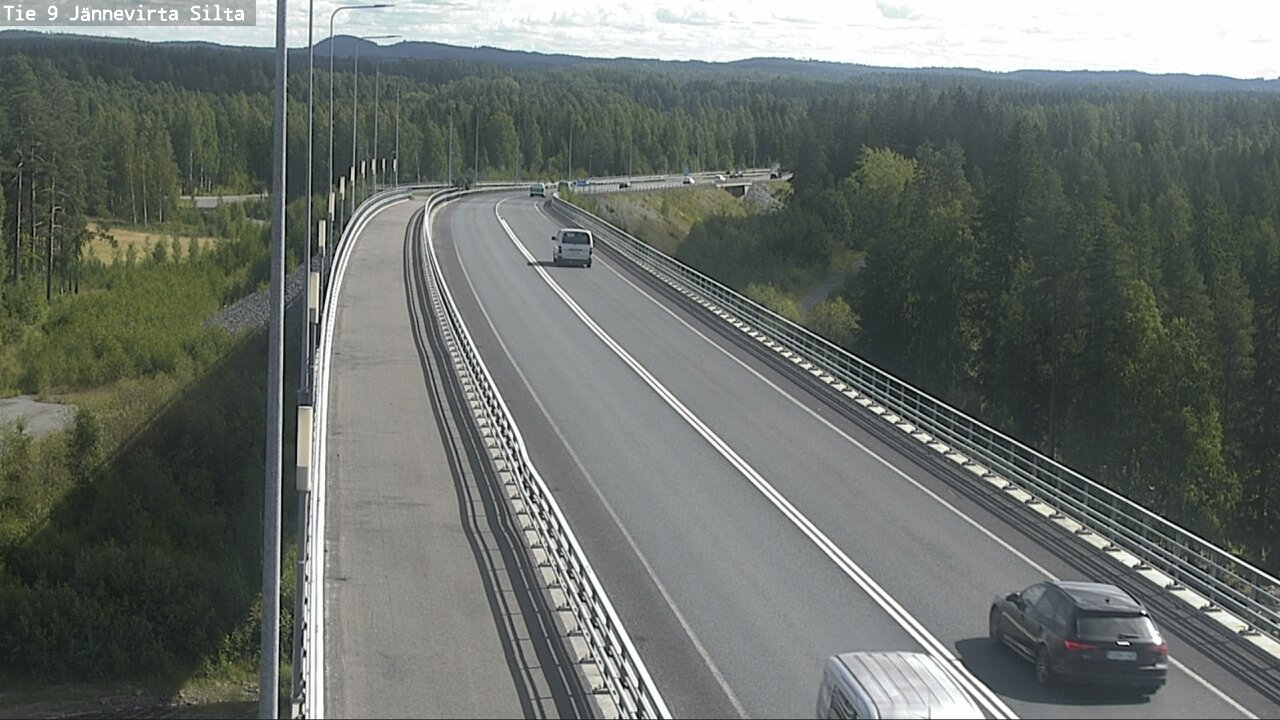 Kelikamerat Kuva Tie 9 Kuopio, Jännevirran silta, Kuopio, Pohjois-Savo