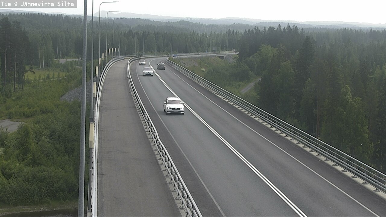 Kelikamerat Kuva Tie 9 Kuopio, Jännevirran silta, Kuopio, Pohjois-Savo