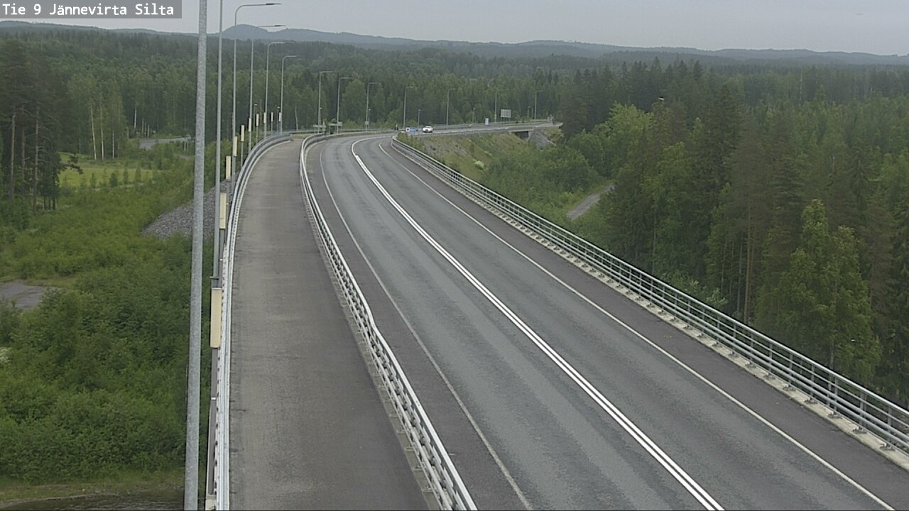 Kelikamerat Kuva Tie 9 Kuopio, Jännevirran silta, Kuopio, Pohjois-Savo