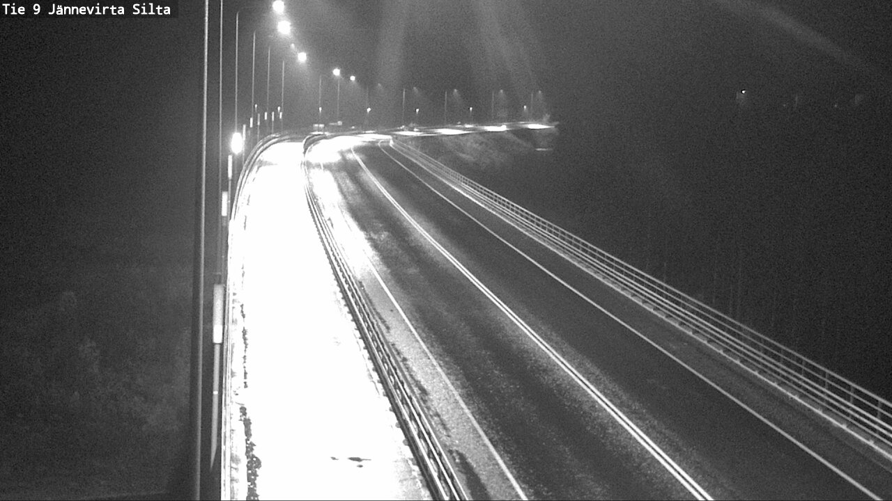 Weather Camera Image Road 9 Kuopio, Jännevirran silta, Kuopio, Pohjois-Savo