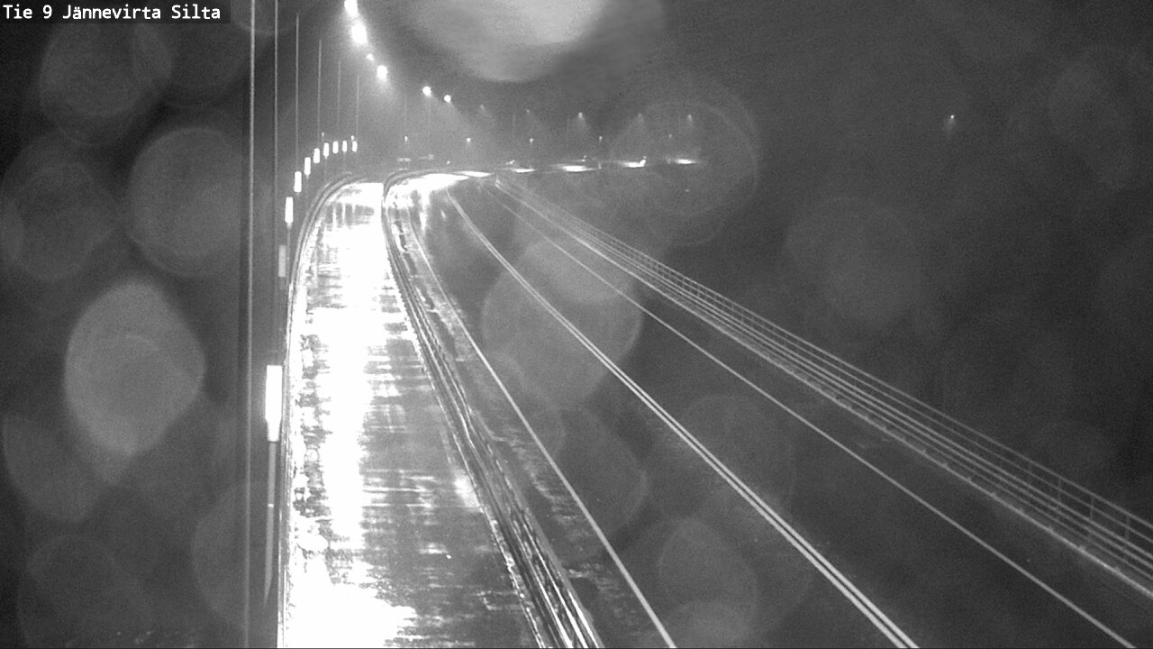 Weather Camera Image Road 9 Kuopio, Jännevirran silta, Kuopio, Pohjois-Savo