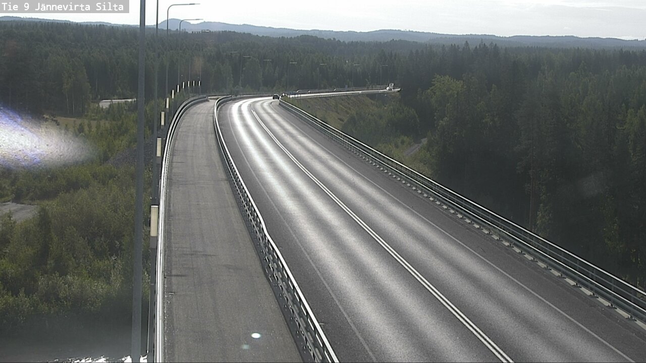 Weather Camera Image Road 9 Kuopio, Jännevirran silta, Kuopio, Pohjois-Savo