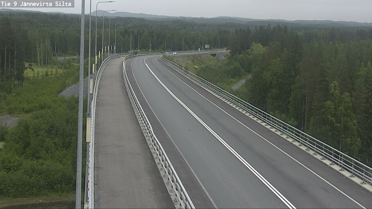 Kelikamerat Kuva Tie 9 Kuopio, Jännevirran silta, Kuopio, Pohjois-Savo