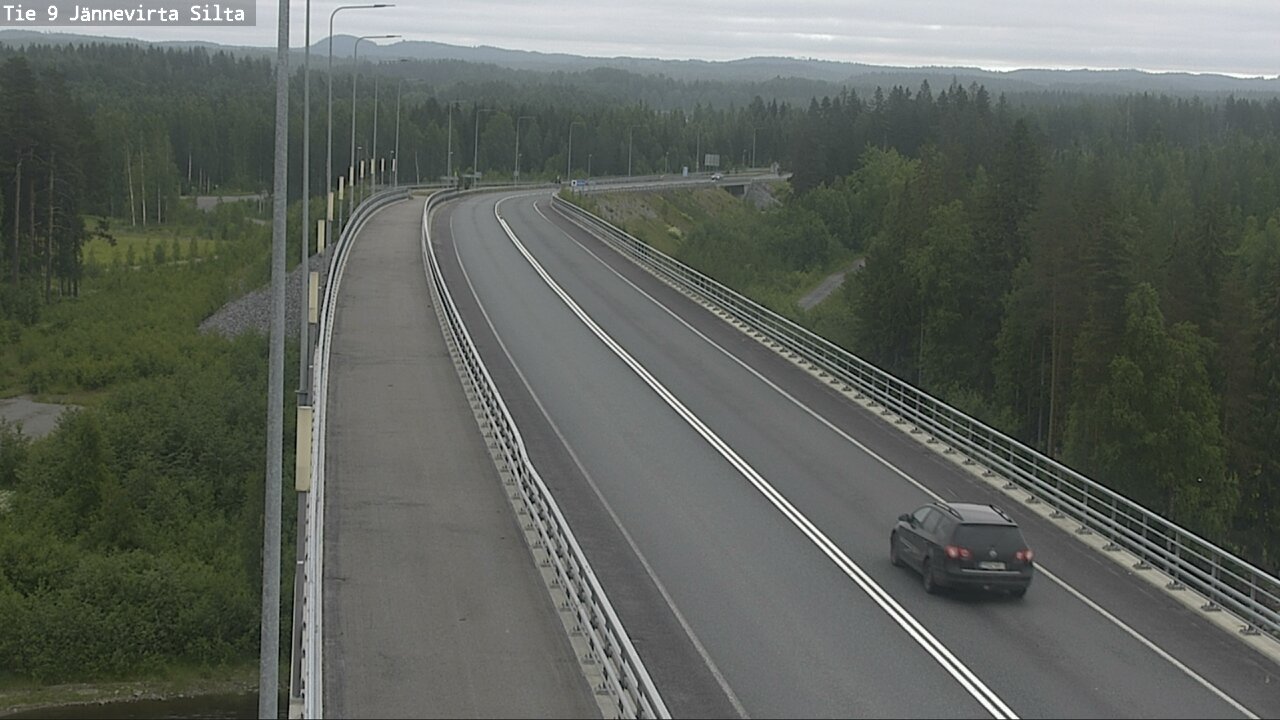 Kelikamerat Kuva Tie 9 Kuopio, Jännevirran silta, Kuopio, Pohjois-Savo