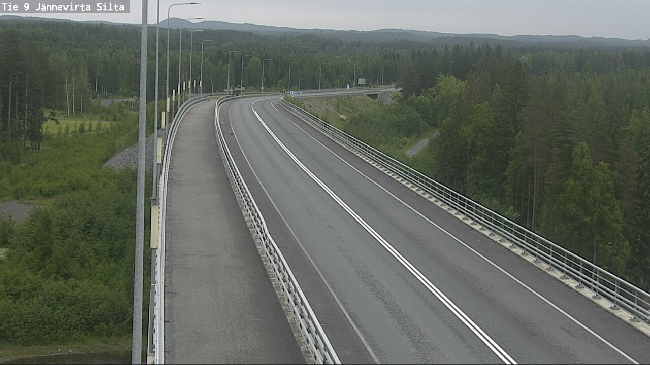 Kelikamerat Kuva Tie 9 Kuopio, Jännevirran silta, Kuopio, Pohjois-Savo