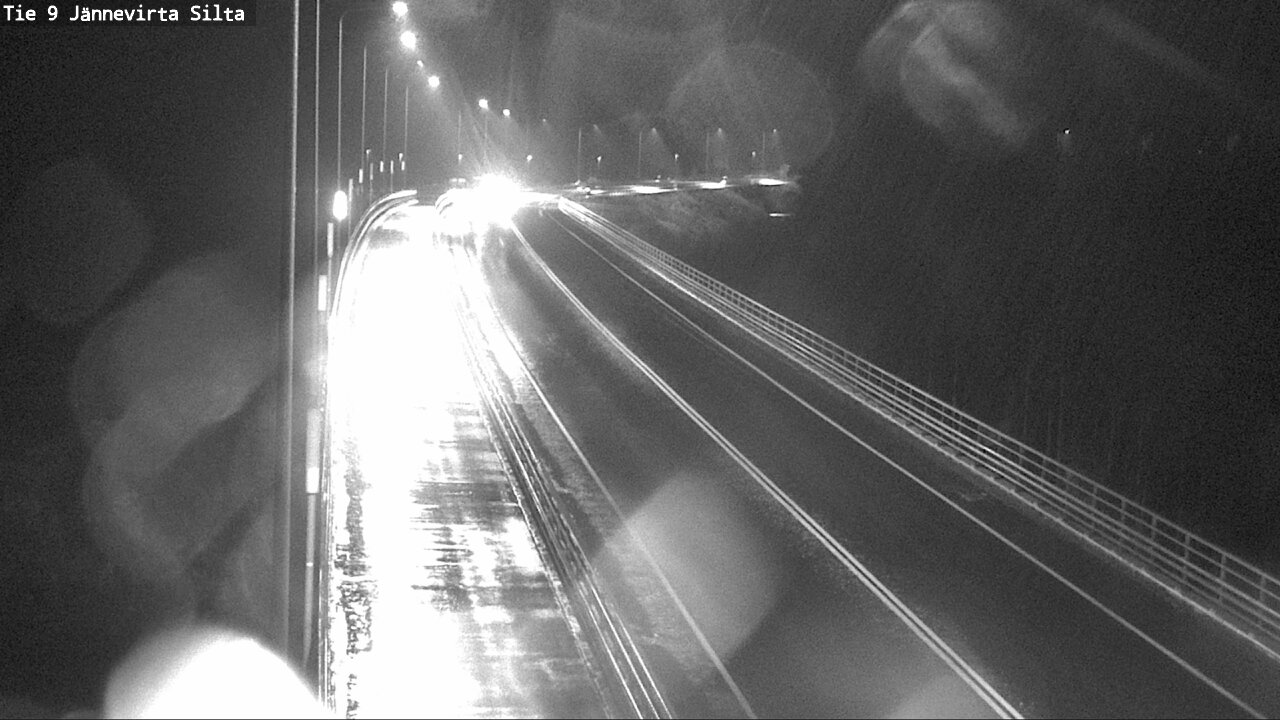 Weather Camera Image Väg 9 Kuopio, Jännevirran silta, Kuopio, Pohjois-Savo
