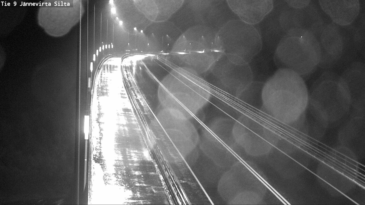 Weather Camera Image Road 9 Kuopio, Jännevirran silta, Kuopio, Pohjois-Savo