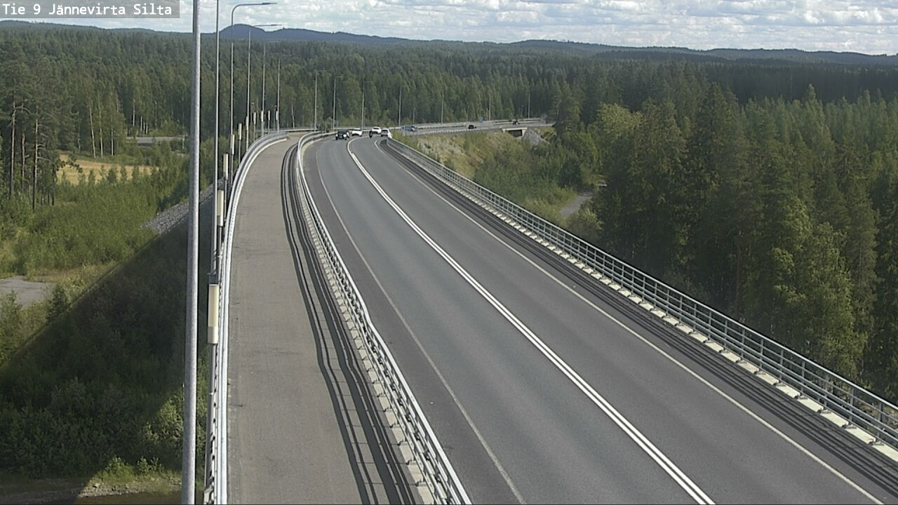 Kelikamerat Kuva Tie 9 Kuopio, Jännevirran silta, Kuopio, Pohjois-Savo
