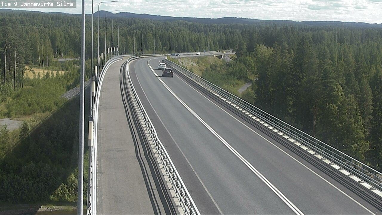 Kelikamerat Kuva Tie 9 Kuopio, Jännevirran silta, Kuopio, Pohjois-Savo