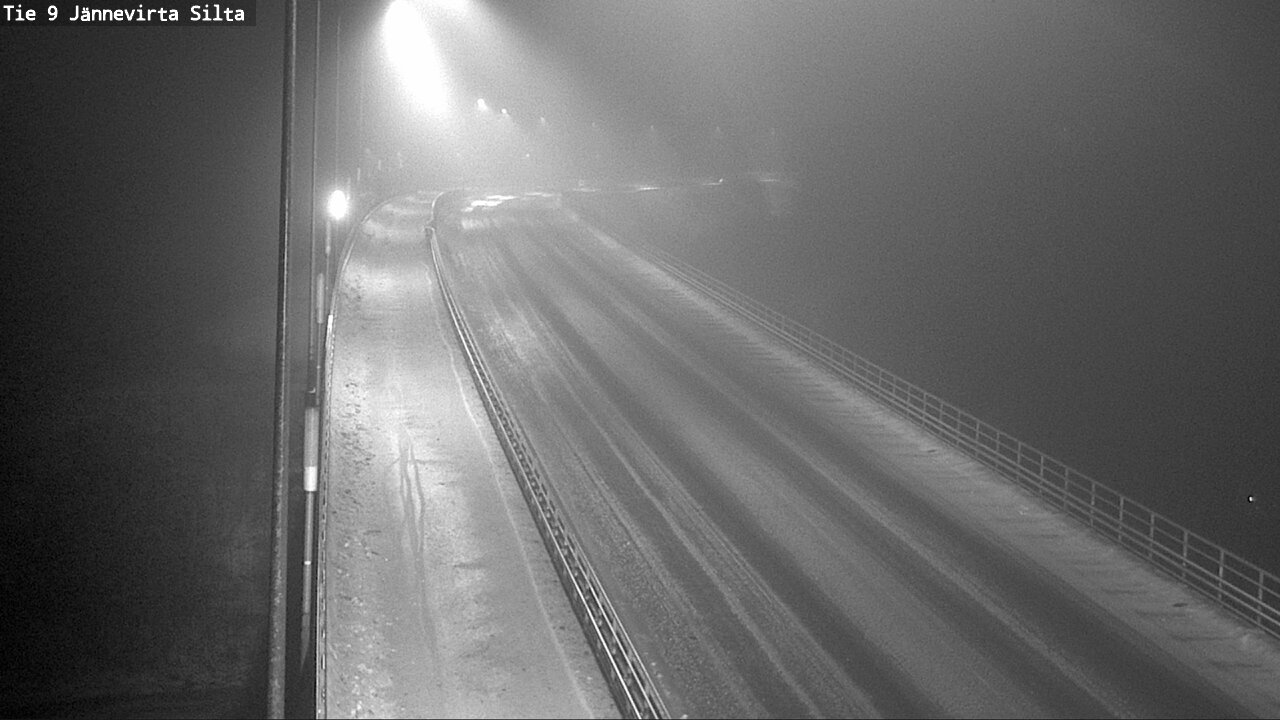 Weather Camera Image Road 9 Kuopio, Jännevirran silta, Kuopio, Pohjois-Savo