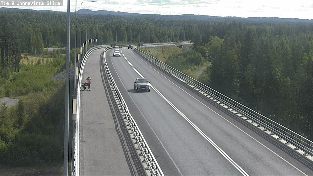 Kelikamerat Kuva Tie 9 Kuopio, Jännevirran silta, Kuopio, Pohjois-Savo