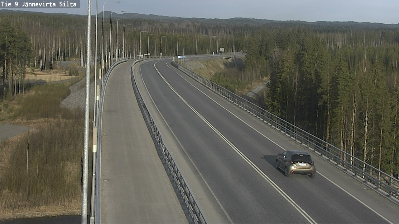 Kelikamerat Kuva Tie 9 Kuopio, Jännevirran silta, Kuopio, Pohjois-Savo