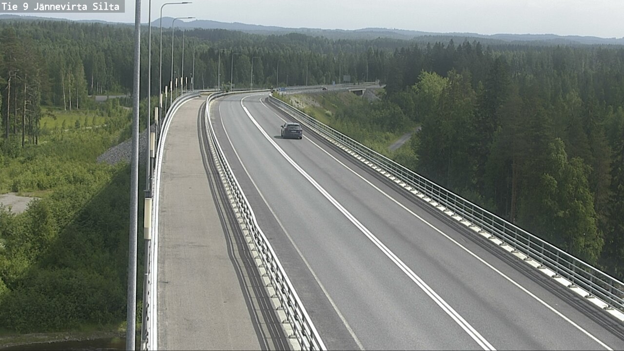 Kelikamerat Kuva Tie 9 Kuopio, Jännevirran silta, Kuopio, Pohjois-Savo