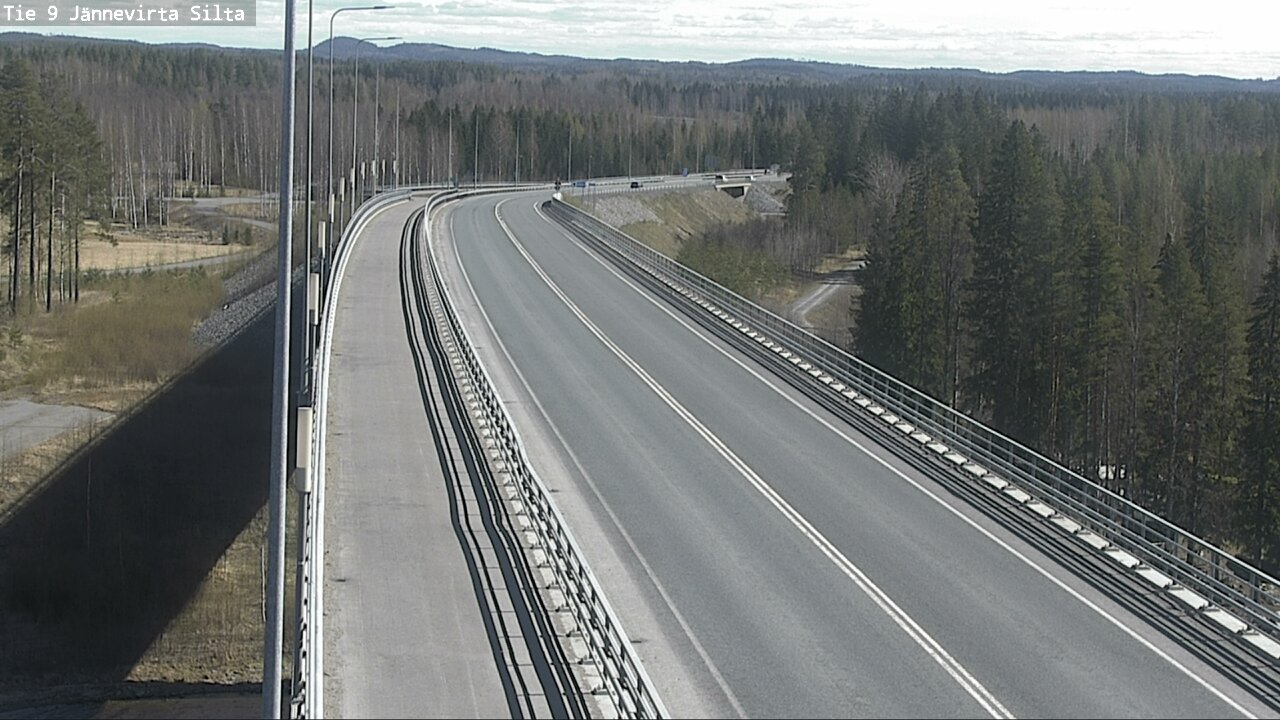 Kelikamerat Kuva Tie 9 Kuopio, Jännevirran silta, Kuopio, Pohjois-Savo