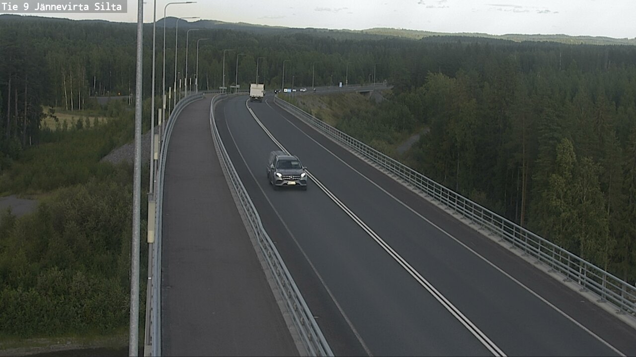 Kelikamerat Kuva Tie 9 Kuopio, Jännevirran silta, Kuopio, Pohjois-Savo
