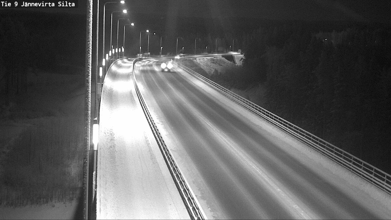 Weather Camera Image Väg 9 Kuopio, Jännevirran silta, Kuopio, Pohjois-Savo