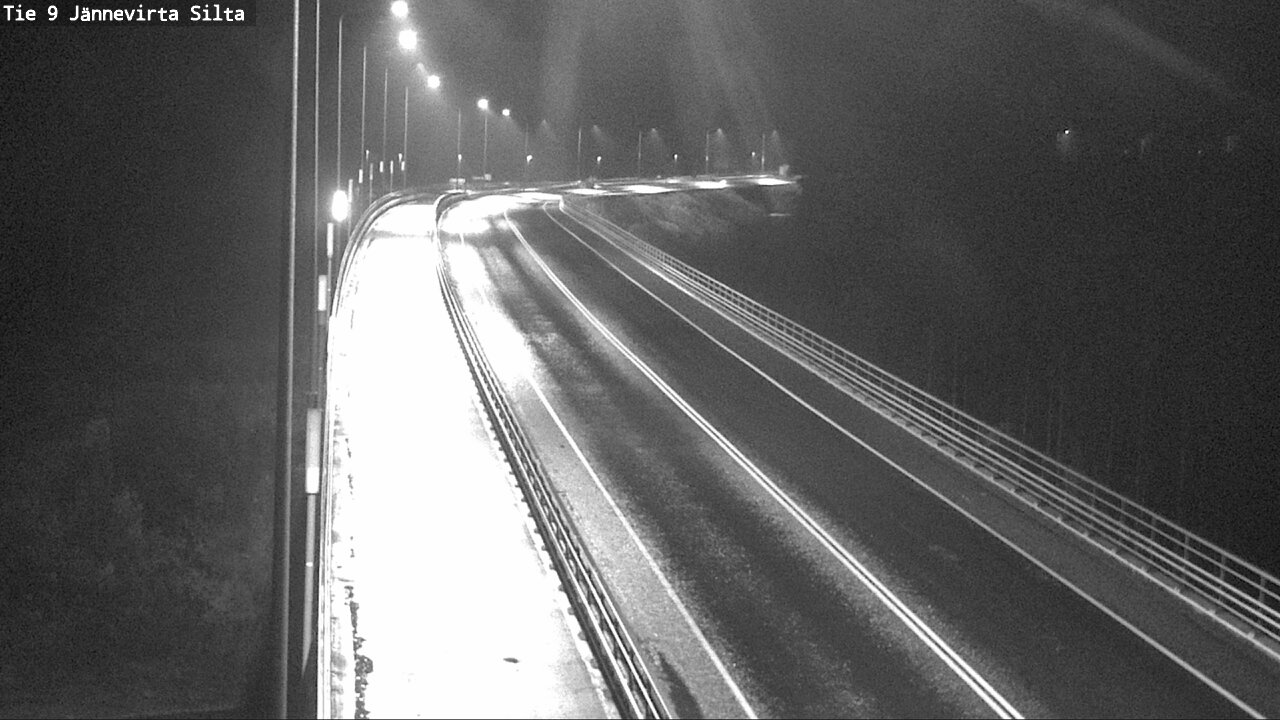 Weather Camera Image Road 9 Kuopio, Jännevirran silta, Kuopio, Pohjois-Savo