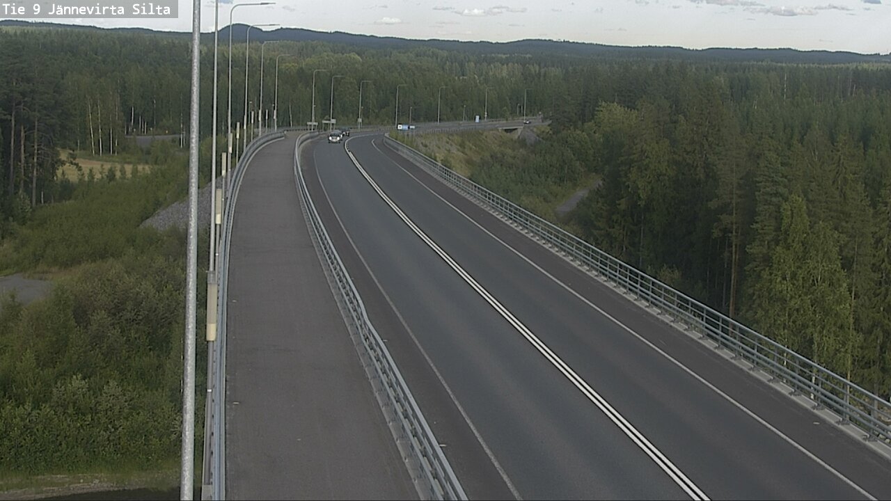 Kelikamerat Kuva Tie 9 Kuopio, Jännevirran silta, Kuopio, Pohjois-Savo