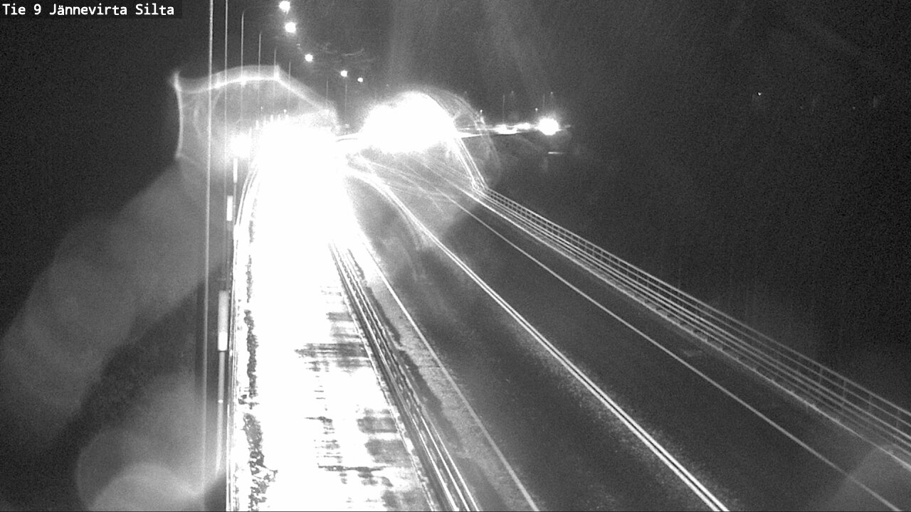 Weather Camera Image Väg 9 Kuopio, Jännevirran silta, Kuopio, Pohjois-Savo