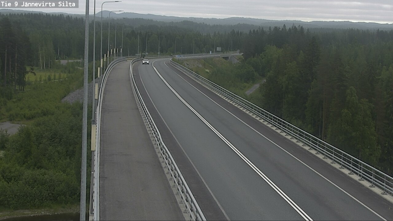 Kelikamerat Kuva Tie 9 Kuopio, Jännevirran silta, Kuopio, Pohjois-Savo