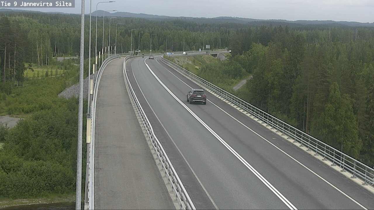 Kelikamerat Kuva Tie 9 Kuopio, Jännevirran silta, Kuopio, Pohjois-Savo
