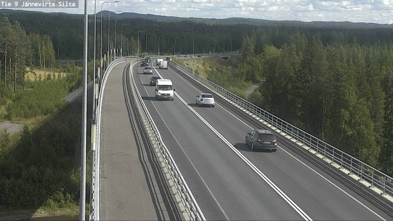 Kelikamerat Kuva Tie 9 Kuopio, Jännevirran silta, Kuopio, Pohjois-Savo