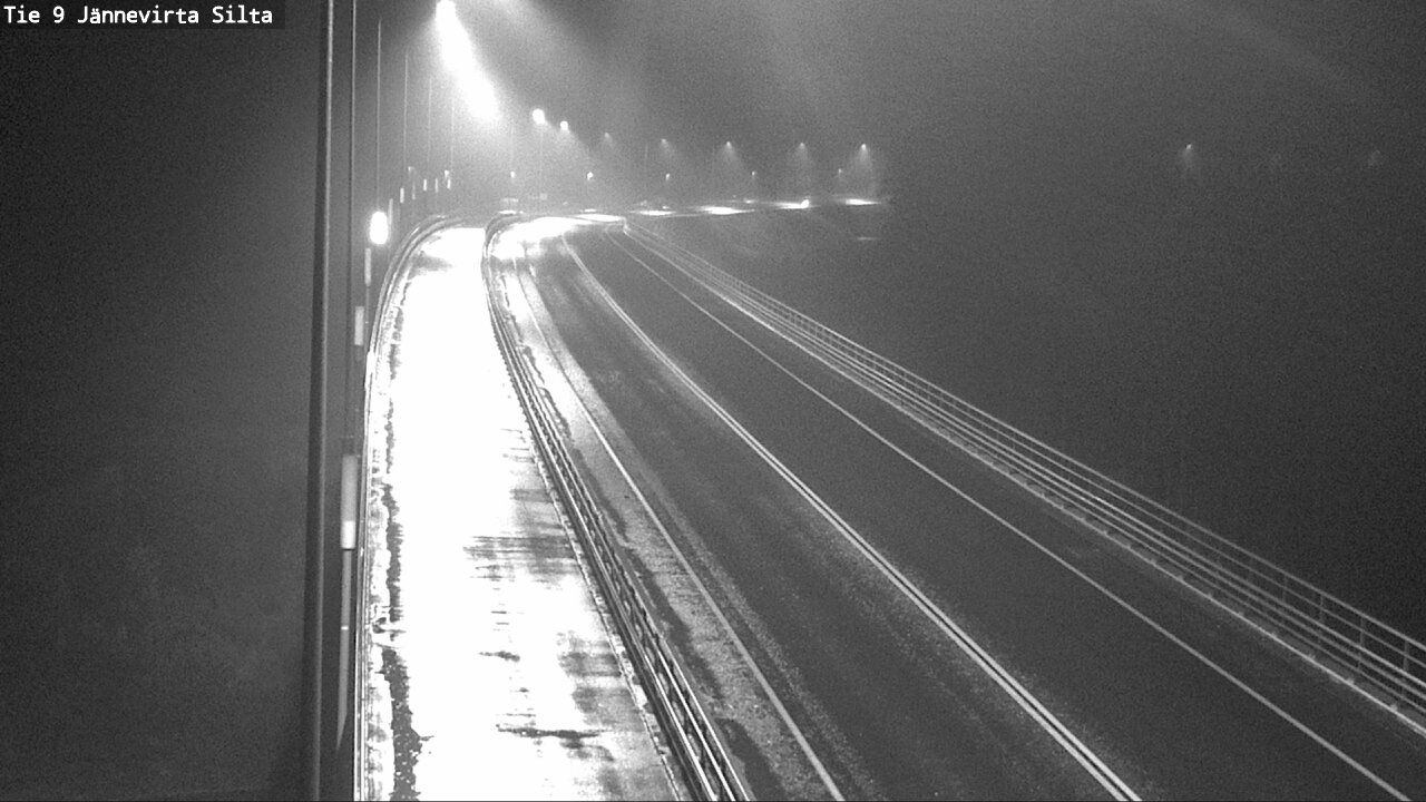 Weather Camera Image Road 9 Kuopio, Jännevirran silta, Kuopio, Pohjois-Savo