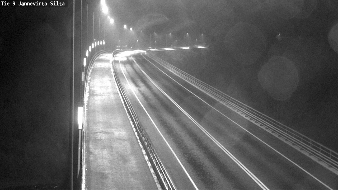 Weather Camera Image Road 9 Kuopio, Jännevirran silta, Kuopio, Pohjois-Savo