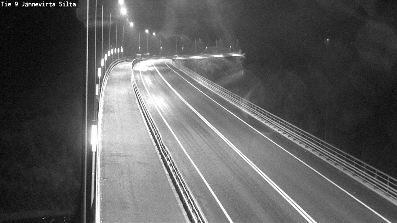 Weather Camera Image Road 9 Kuopio, Jännevirran silta, Kuopio, Pohjois-Savo