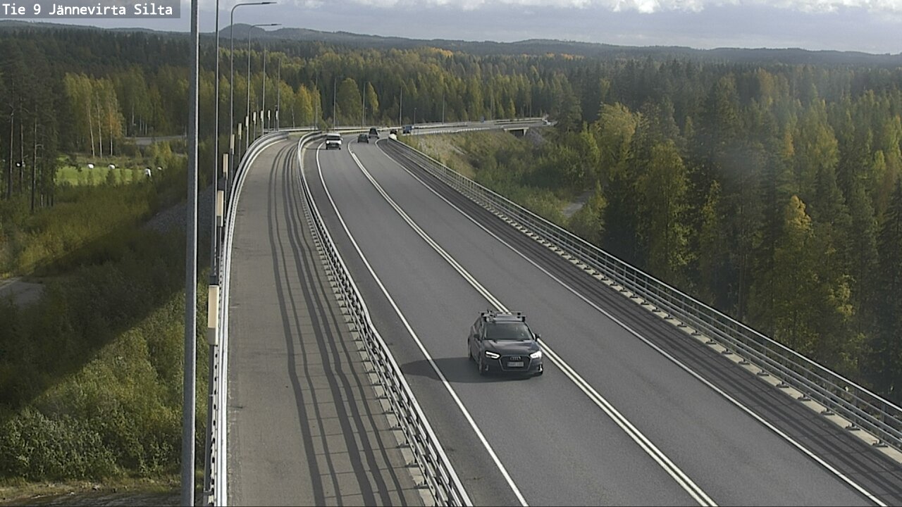 Kelikamerat Kuva Tie 9 Kuopio, Jännevirran silta, Kuopio, Pohjois-Savo