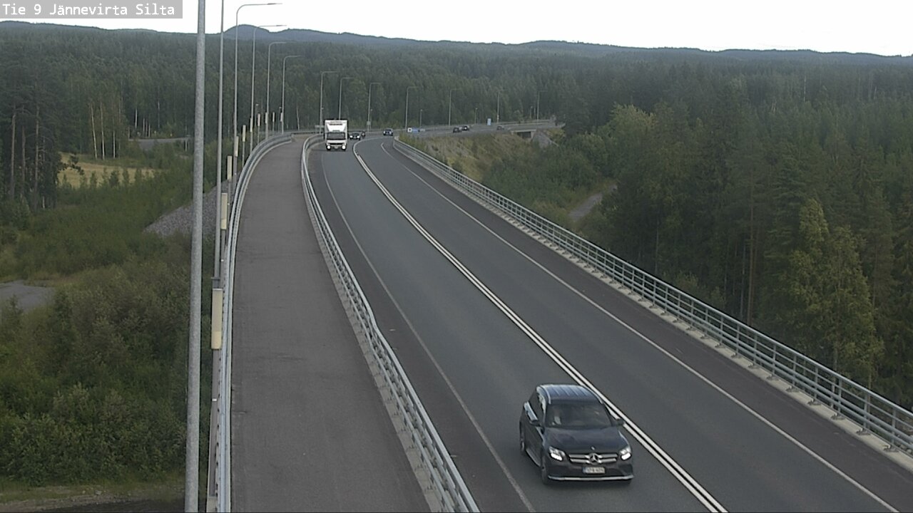 Kelikamerat Kuva Tie 9 Kuopio, Jännevirran silta, Kuopio, Pohjois-Savo