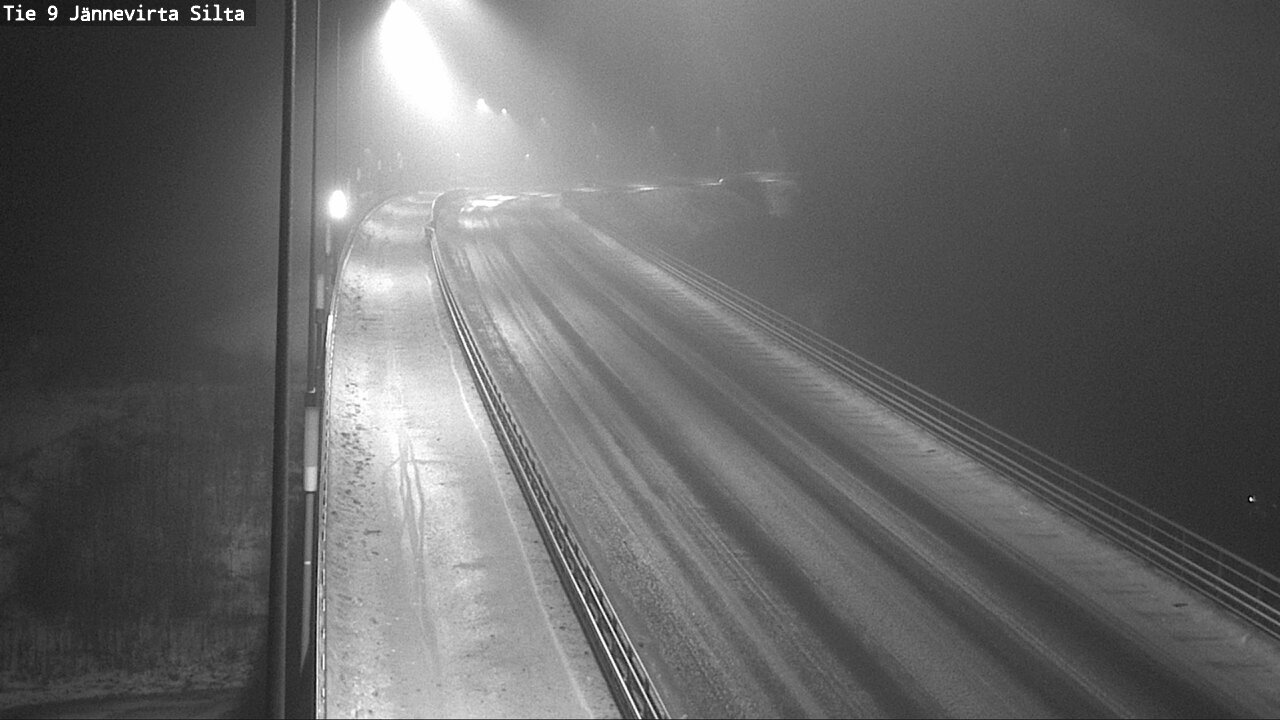 Weather Camera Image Road 9 Kuopio, Jännevirran silta, Kuopio, Pohjois-Savo